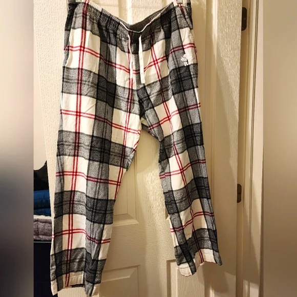 Roots plaid pajama pants sales
